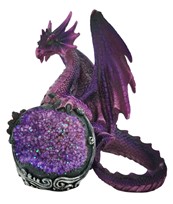 View Dragon Purple with Geode