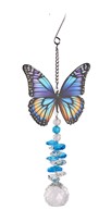 View Ornament Butterfly Blue