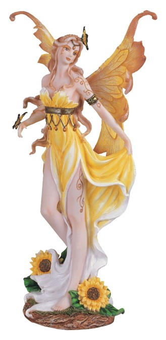 fairy messengers sunflower fairy ornament